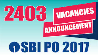 SBI PO 2017 Recruitment