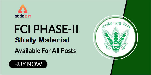 FCI Phase-II Study Material : Special Offer On Test Series |_2.1