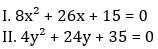 SBI PO Quantitative Aptitude (Quadratic Equations) Quiz For Prelims: 15th April |_21.1