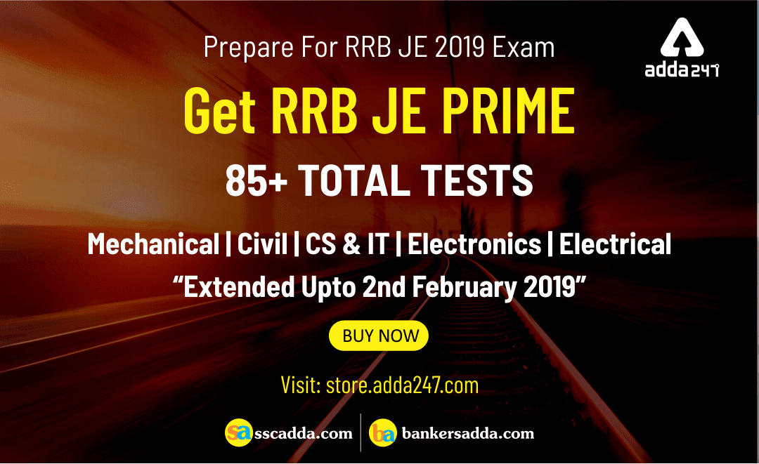 RRB JE Mock Test Series 2019 | RRB JE Prime Test Series |_2.1