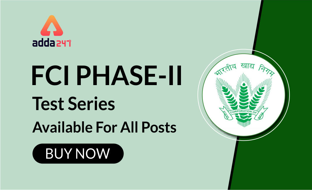 FCI Phase-II Online Test Series | Buy Now For All Posts |_2.1
