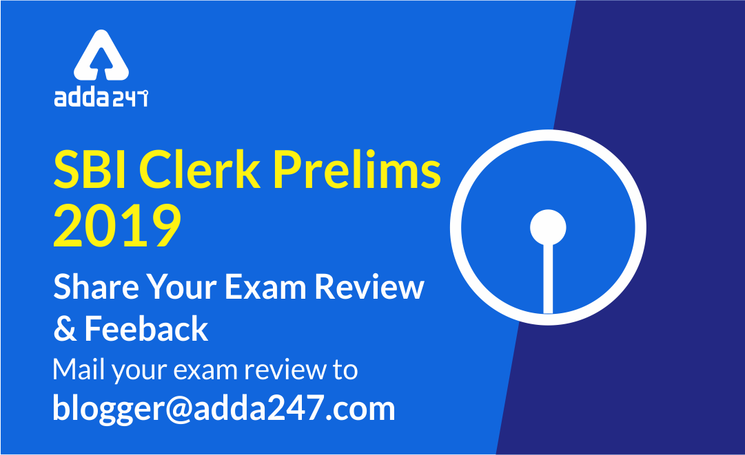 SBI Clerk Exam Analysis 2019: How was your exam? | 23 June, Shift 4