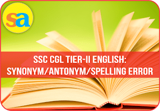 Vocabulay based on Antonym for SSC Exam_20.1