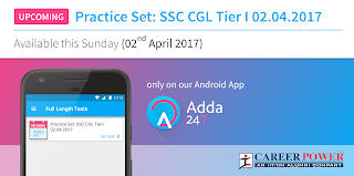 Sunday Challenge Is Live On Adda247 App : SSC CGL TIER I Practice Set |_2.1