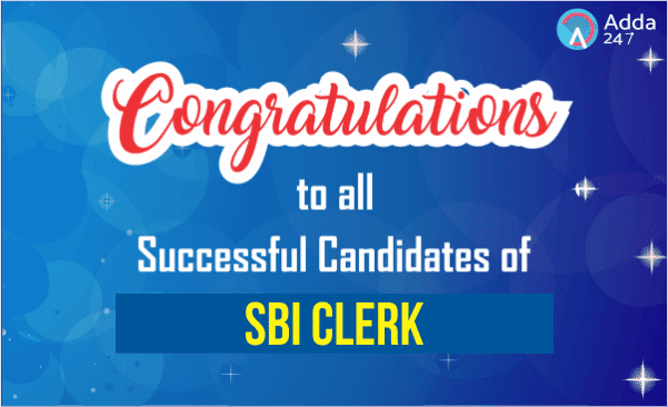 Congratulations to all Successful Candidates of SBI Clerk !!!! |_2.1