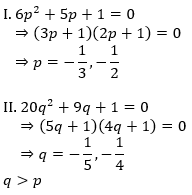 SBI PO Quantitative Aptitude (Quadratic Equations) Quiz For Prelims: 15th April |_6.1