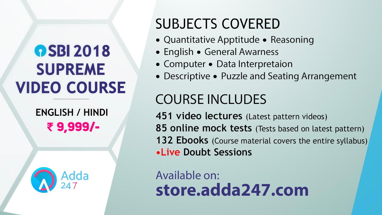 Adda247 SBI Supreme and SSC Supreme Video Course Packages |_3.1
