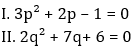 SBI PO Quantitative Aptitude (Quadratic Equations) Quiz For Prelims: 15th April |_7.1