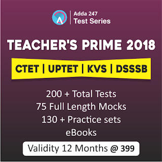 Teacher's Prime 2018 Online Test Series | Subscribe to Get Mocks of CTET, UPTET, KVS & DSSSB |_2.1