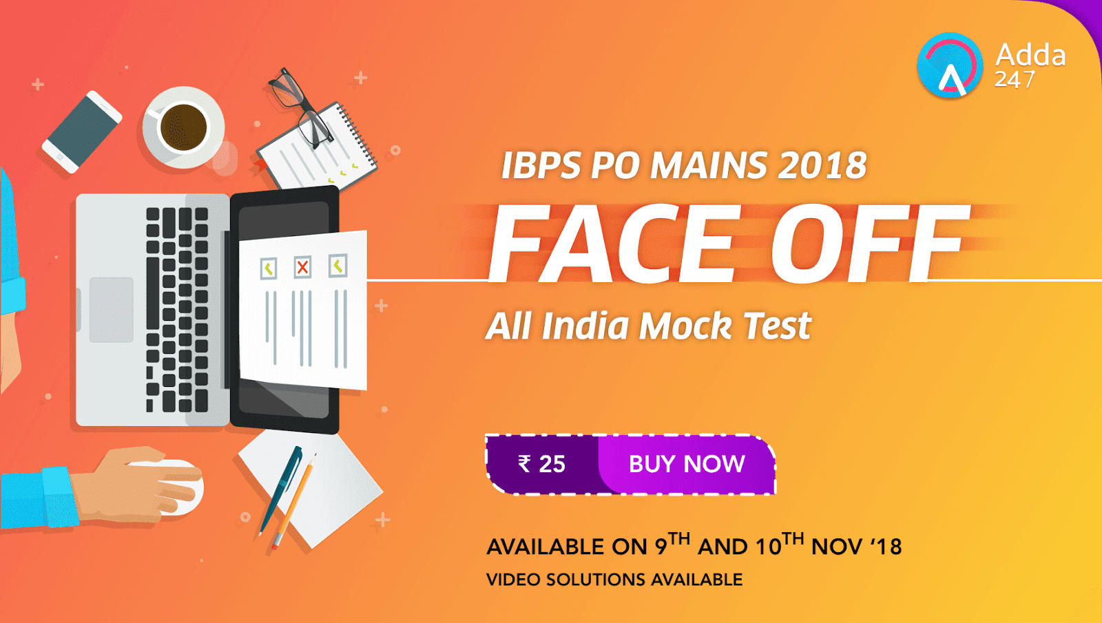 IBPS PO Mains Face Off 2018 | Extended For Today | Can You Score More than 120? |_2.1