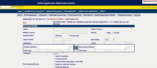 DSSSB Online Application Form 2023 Started, Apply Online Link_60.1