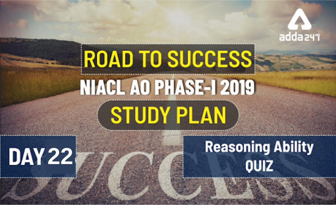 Reasoning For NIACL AO Prelims: 21st January 2019 |_2.1