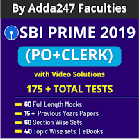 SBI Clerk Prelims Reasoning Quiz : 6th May 2019 |_19.1