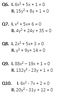 Numerical Ability for SBI Clerk Prelims Exam 2018 (Quadratic Equations) |_6.1