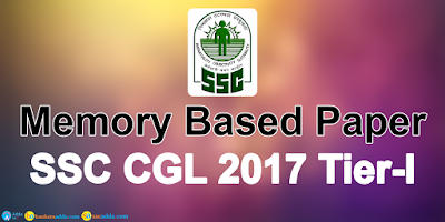 SSC CGL Tier-I 2017 : Memory Based Paper of Reasoning |_20.1