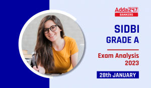 SIDBI Grade A Exam Analysis 2023 28th January Asked Questions