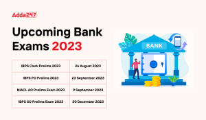 Upcoming Bank Exams 2023