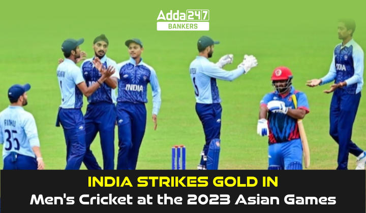 India Strikes Gold in Men's Cricket at the 2023 Asian Games_20.1