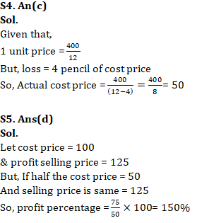 Quantitative Aptitude For SSC CGL,CHSL : 24th January 2020 for Average, Percentage and Profit & Loss_40.1