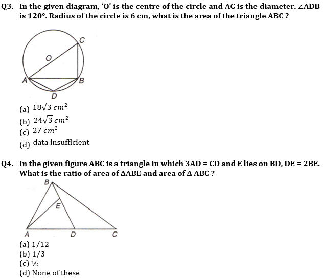 Target SSC Exams 2021-22 10000+ Questions Attempt Maths Quiz | Day 161