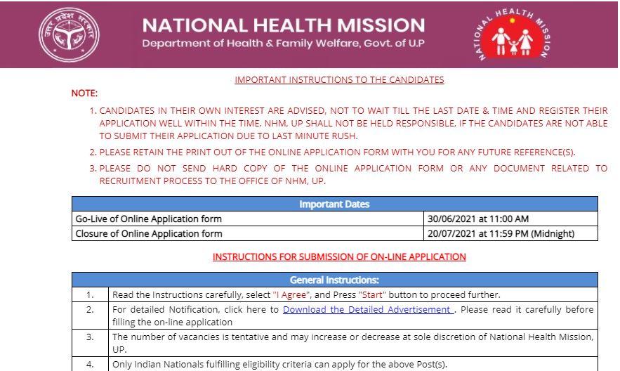 UP NHM CHO Recruitment 2021_20.1
