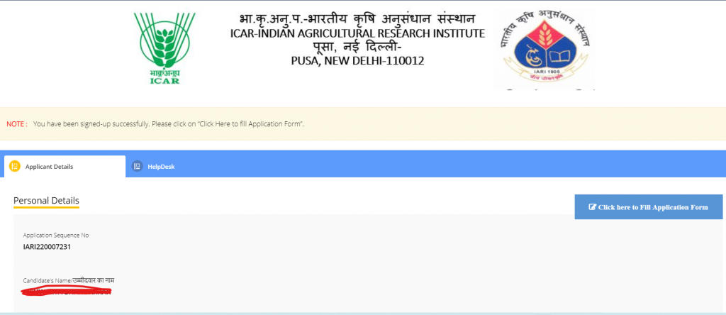 ICAR IARI Assistant Apply Online 2022, Document and Dates_100.1