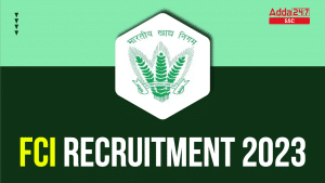 FCI Recruitment 2023
