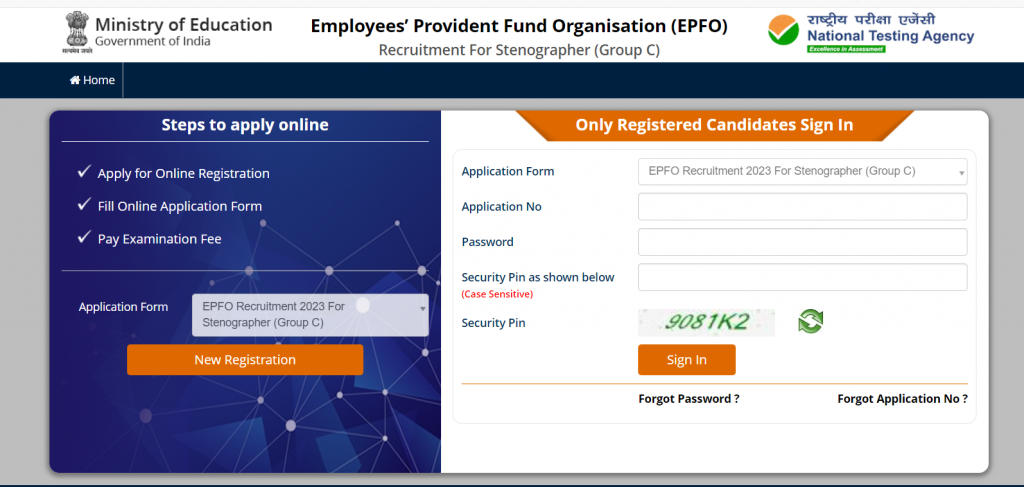 Epfo Ssa Apply Online Apply Online Link With Steps