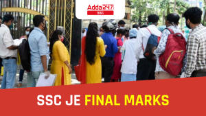 SSC JE Final Marks 2023 Out, Direct Link to Download