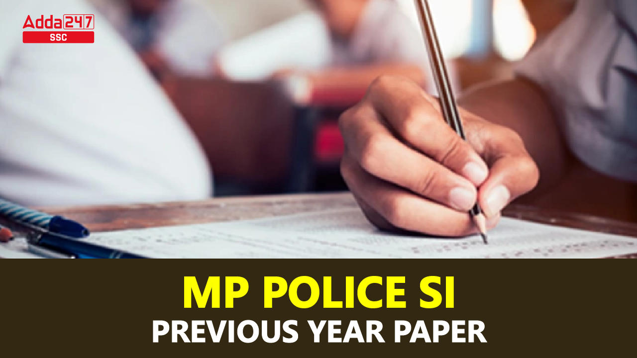MP Police SI Previous Year Papers PDF Download_20.1