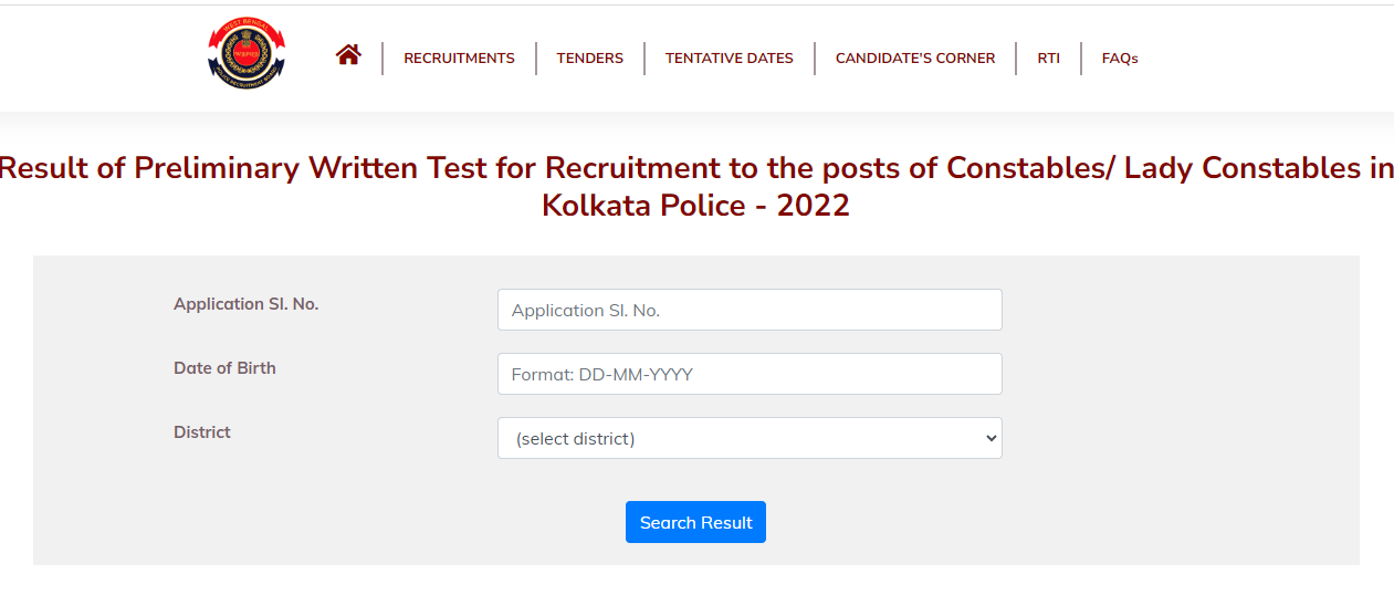 Kolkata Police Result 2023 Out, PET PMT Exam Date Out_40.1
