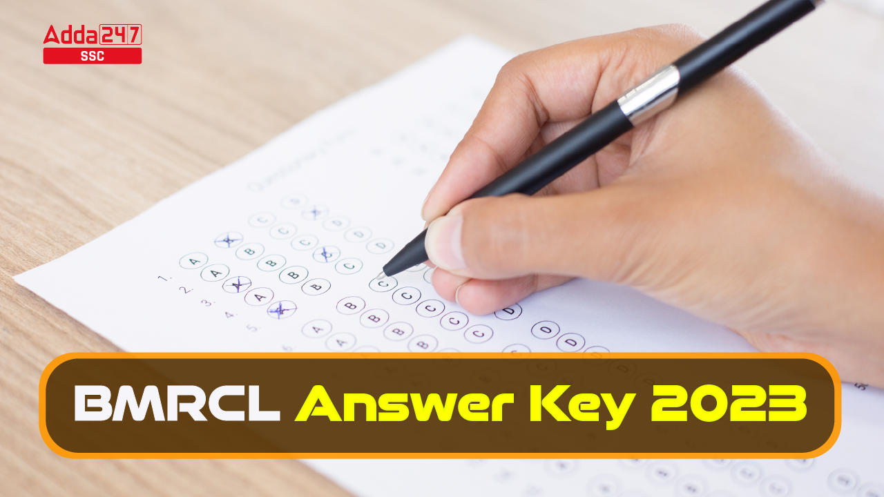 BMRCL Answer Key 2023, Download Answer Key PDF Link_20.1