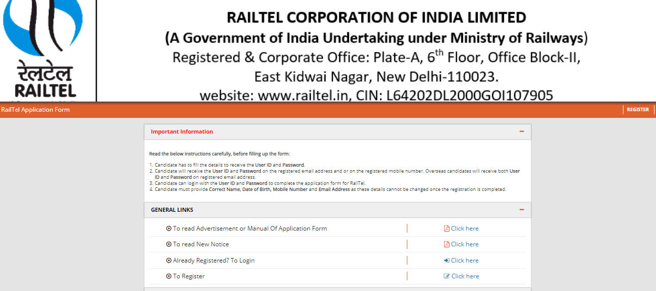 RAILTEL Recruitment 2023, Application Window Closing Soon_30.1