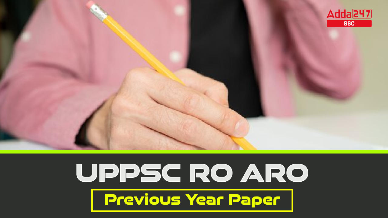 UPPSC RO ARO Previous Year Question Paper, Download PDF_20.1