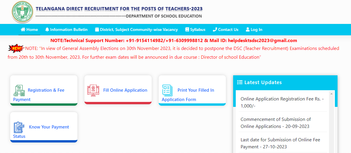 TS DSC Notification 2023 Out for 5089 Posts, Apply online_40.1