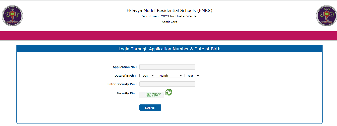 EMRS Admit Card 2023 (Out) Hall Ticket Download @emrs.tribal.gov.in