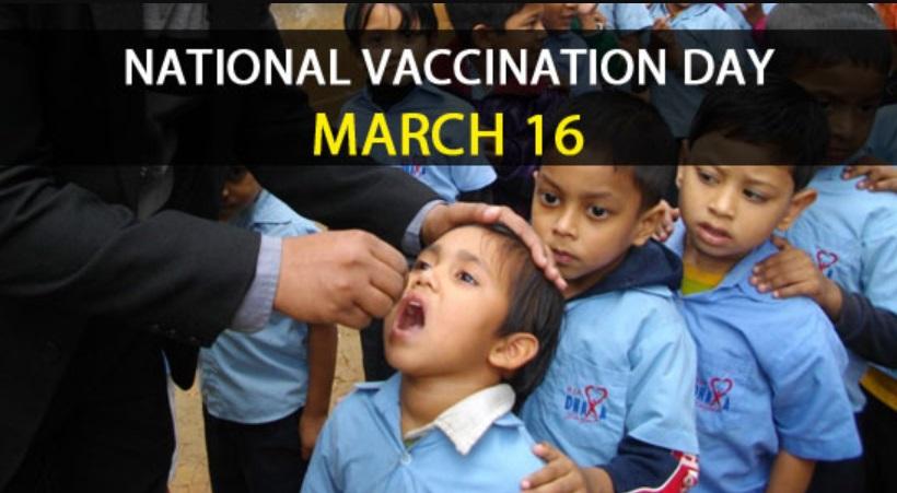 National Vaccination Day: 16th March_30.1
