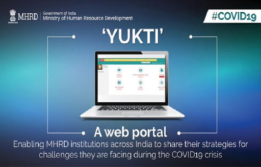 Ministry of HRD starts web portal 'YUKTI'_30.1
