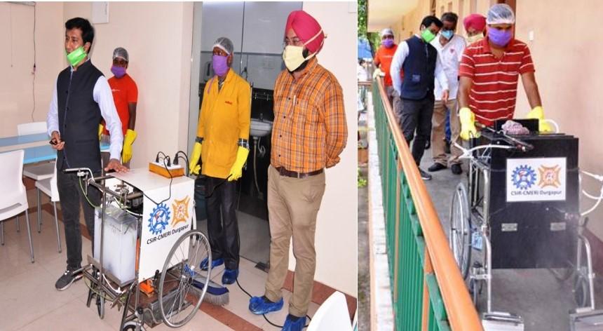 CSIR-CMERI develops disinfection sprayers to combat COVID-19_30.1