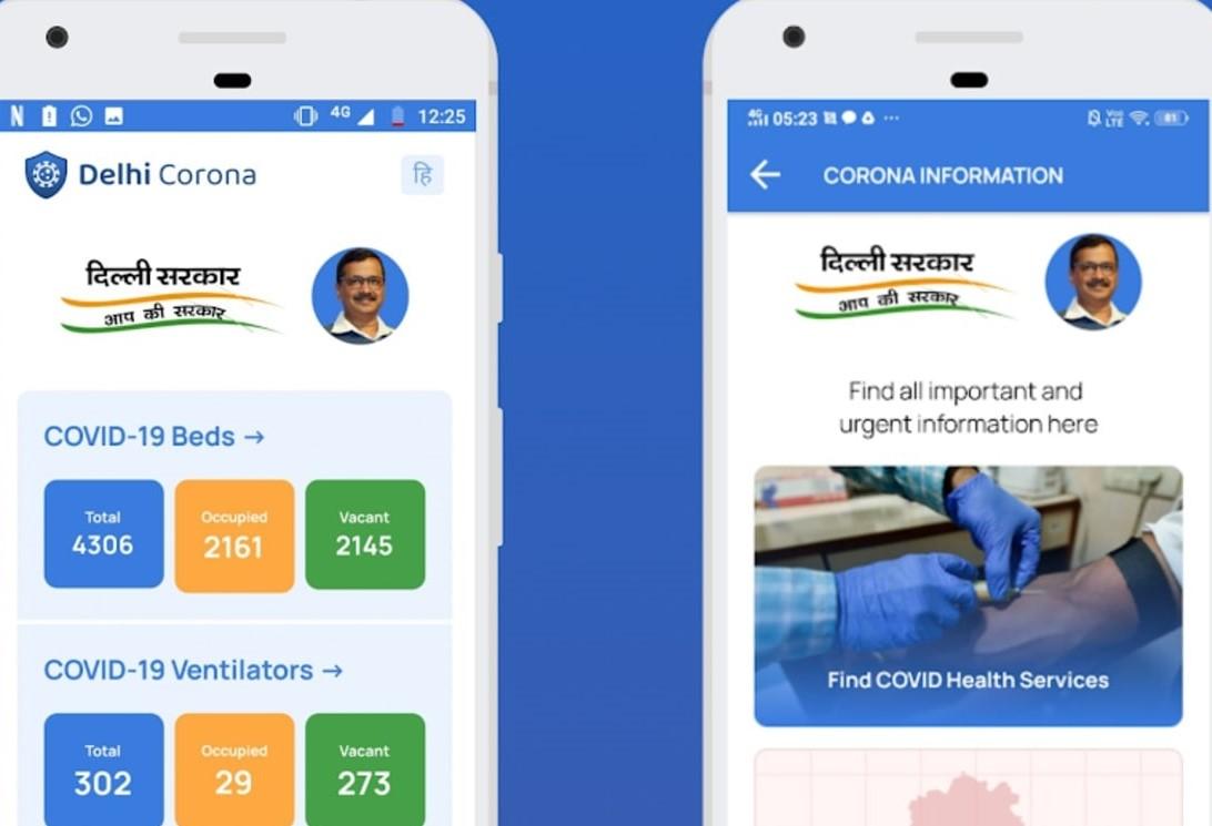 Delhi Government launches mobile application "Delhi Corona"_30.1