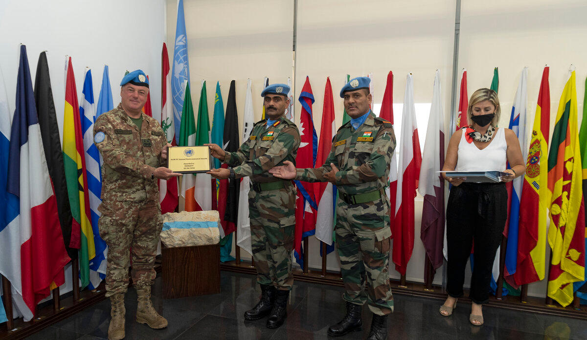 Indian battalion wins UNIFIL environment award_30.1
