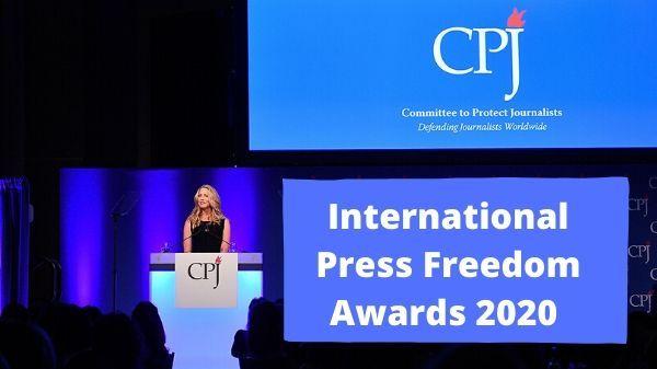 CPJ International Press Freedom Award 2020 announced_30.1
