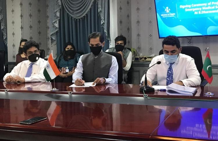 India-Maldives sign agreement to establish "Emergency Medical Services"_30.1