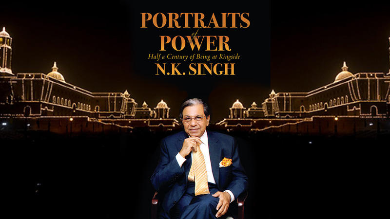 NK Singh launches his autobiography 'Portraits Of Power'_30.1