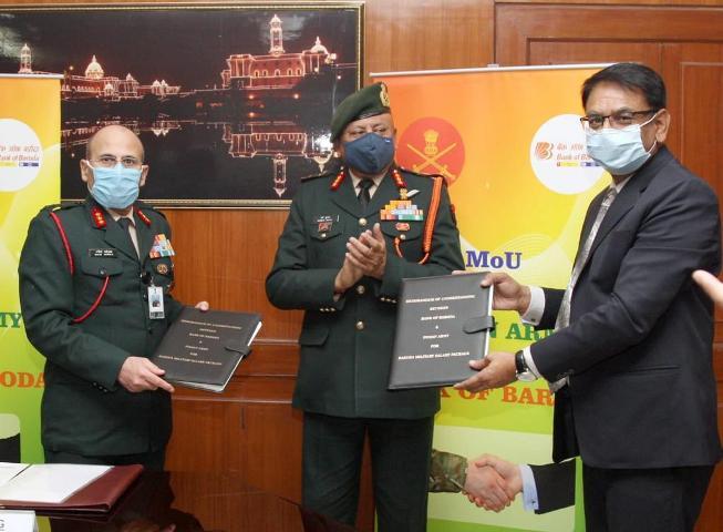 BoB signs MoU with defence forces named "Baroda Military Salary package"_30.1