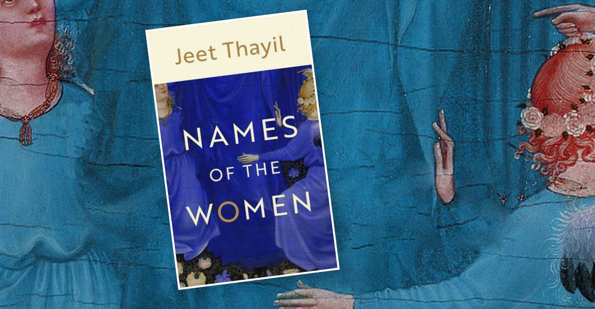 A book titled "Names of the Women" by Jeet Thayil_30.1