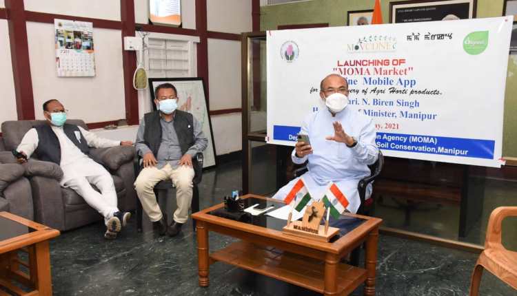 Manipur CM launches 'MOMA Market' for vegetable_30.1