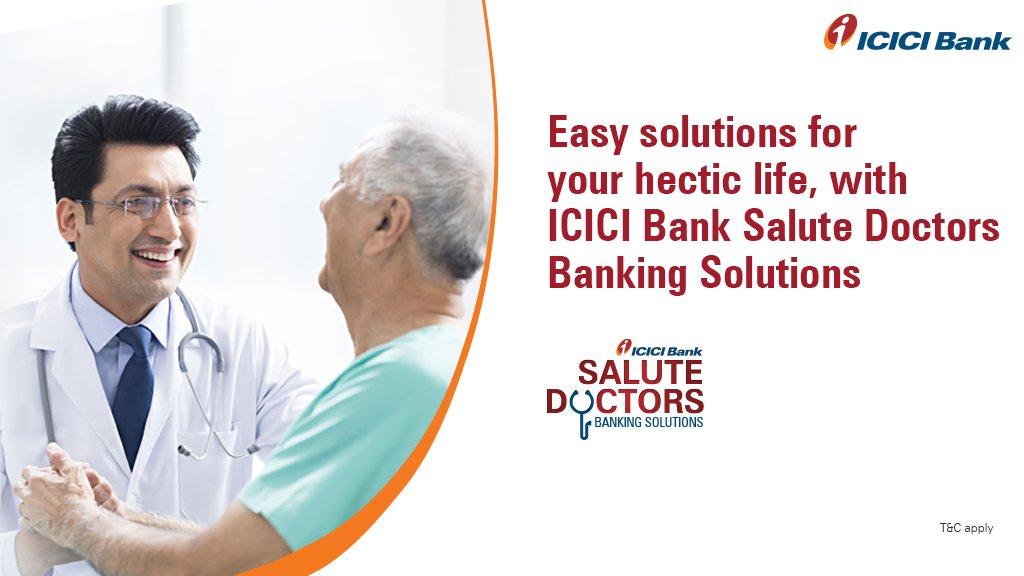 ICICI Bank launches 'Salute Doctors', banking solution for doctors_30.1
