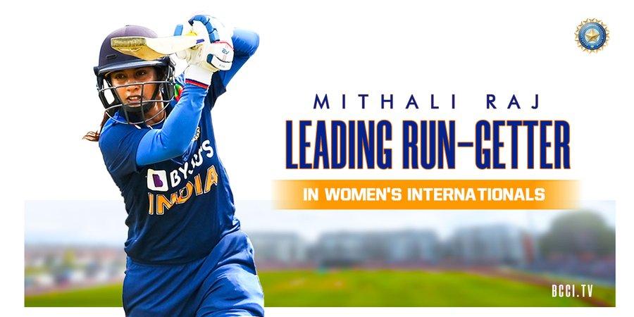 Mithali Raj surpasses Edwards to become highest run-getter_30.1
