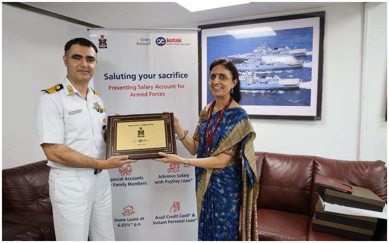 Kotak Mahindra Bank signs MoU with the Indian Navy for salary account_30.1